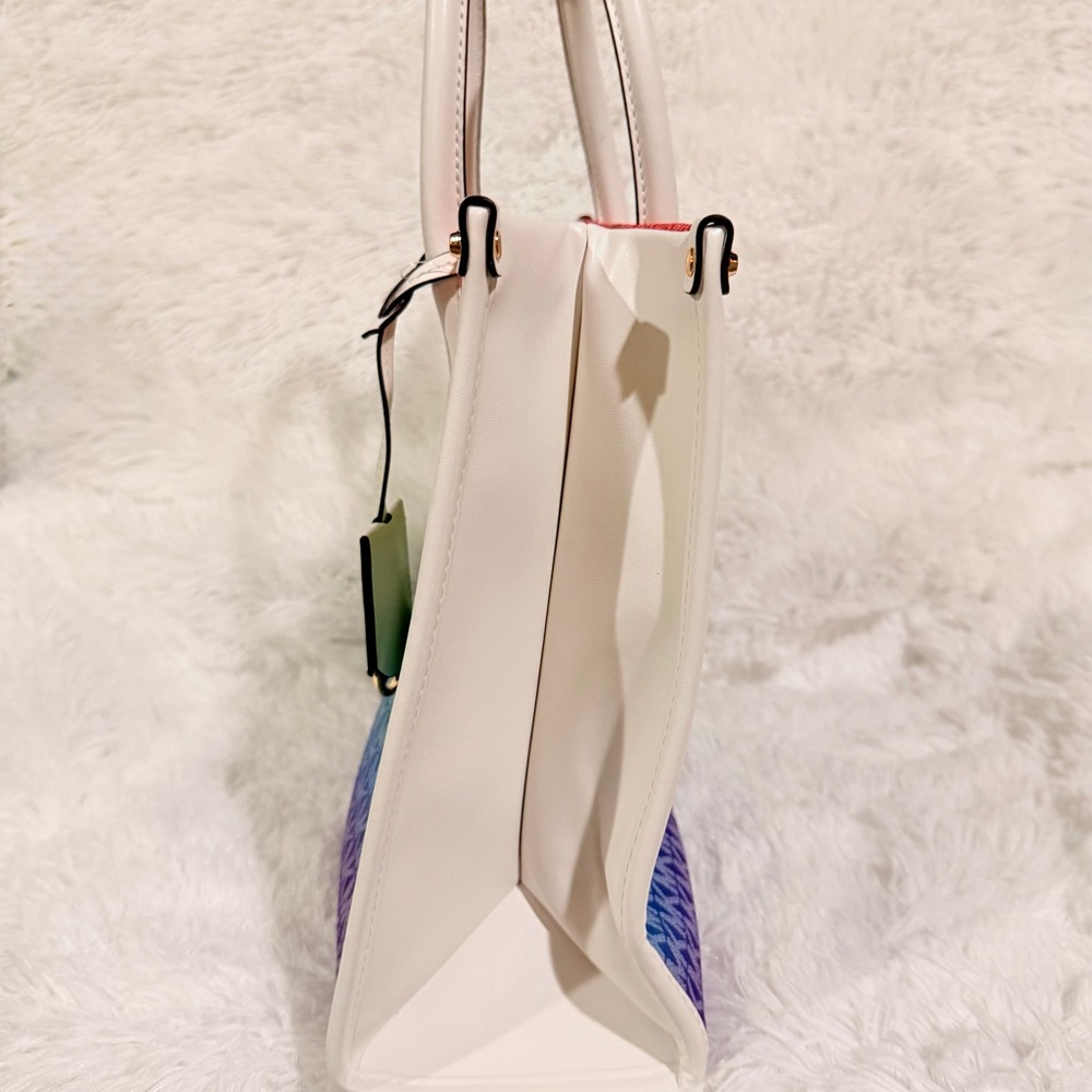 Michael Kors Mirella Small Rainbow
Signature Logo Xbody Tote Bag Rainbow 🌈 NWT - Picture 4 of 7